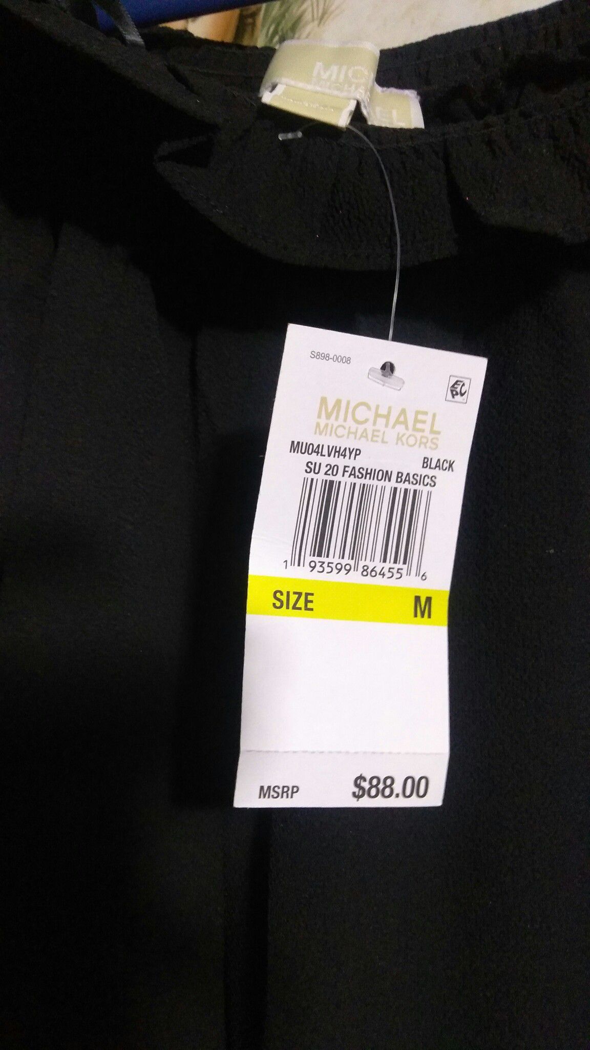 Black Michael kors blouse
