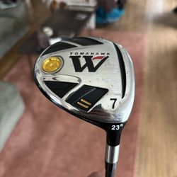 Wilson 7 wood tomahawk golf club