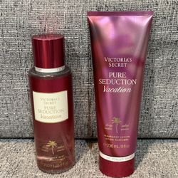 Brand New 2026 Release Victoria's Secret Pure Seduction Vacation Set 