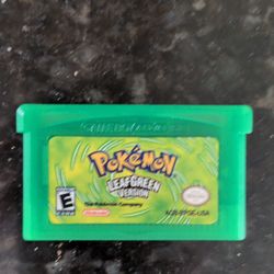 Pokemon leaf green version