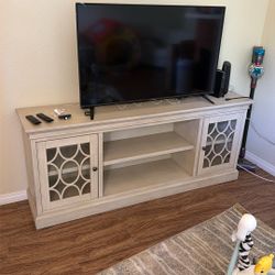 Entertainment Center With TV