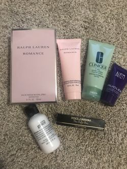 Ralph Lauren perfume, Clinique, alien, amazing grace, dolce n gabbana bundle