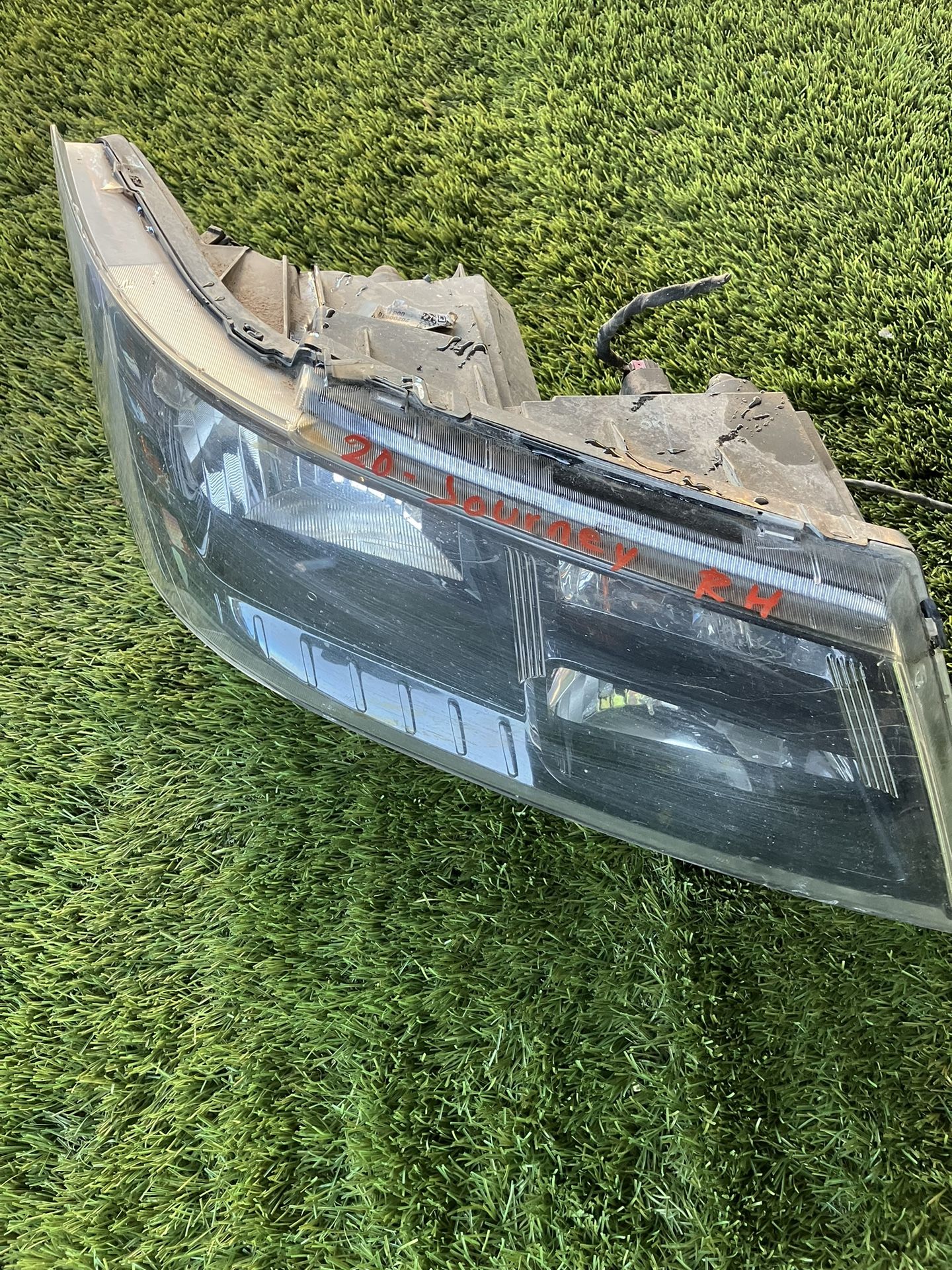 2020 Dodge Journey Black Headlight RH Side Parts