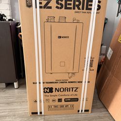 Brand new Noritz EZ98DV high-efficiency tankless water heater