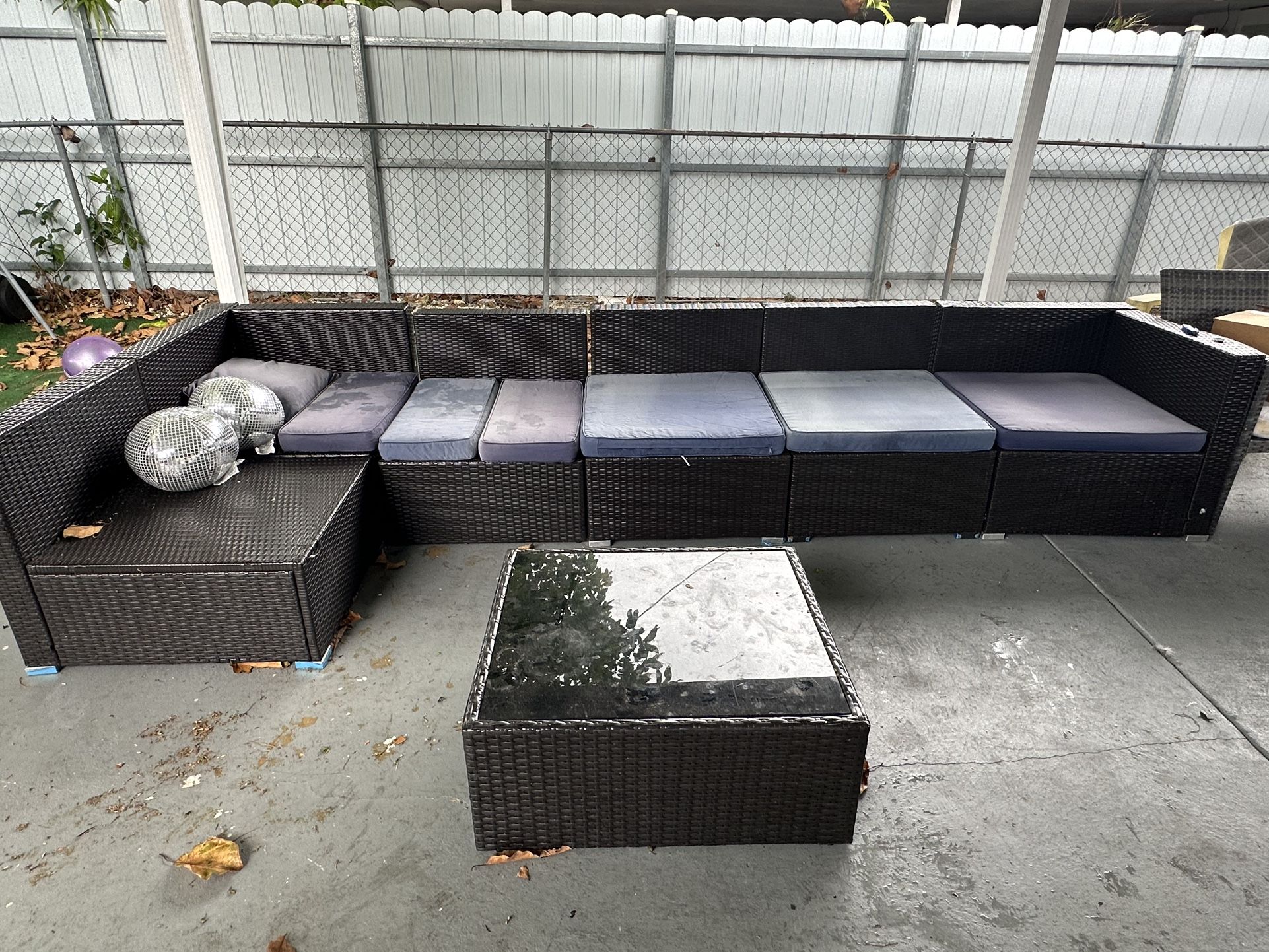 Patio Furniture/ Couch