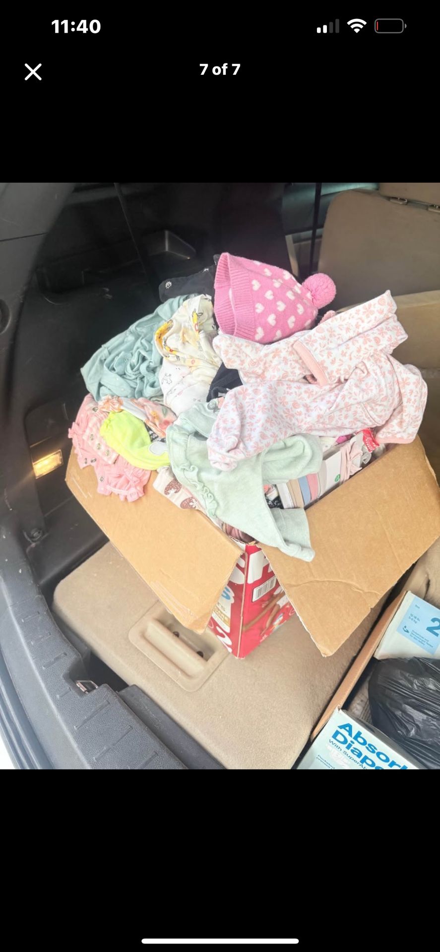 Baby Girl Clothes + Bassinet Set