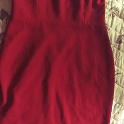 Dark Burgundy Dress