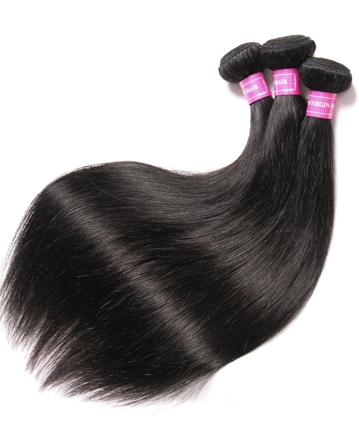 AVAILABLE? YES! 20/22/24 Straight Human Hair Bundles