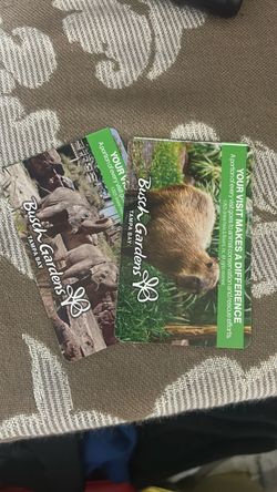 2 bush gardens tickets