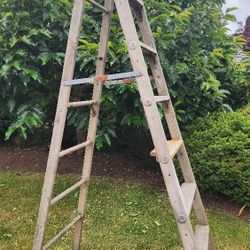 Old Wooden Ladder