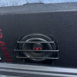 6inch Subwoofers With Box And Wires