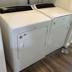 Whirlpool cabrio washer and dryer