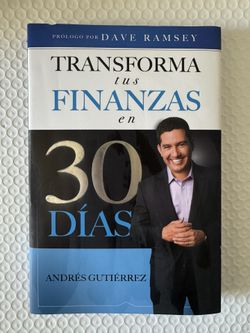 Transforma tus finanzas en 30 dias by Andres Gutierrez (Hardcover) Brand New 