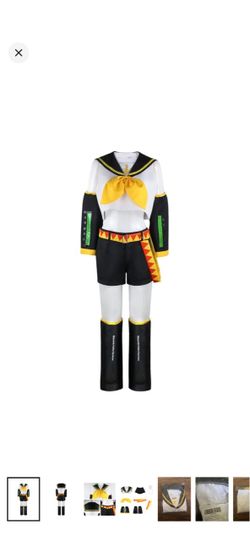Todoroki Shoto Rin Len adult Cosplay Halloween Costume size XL