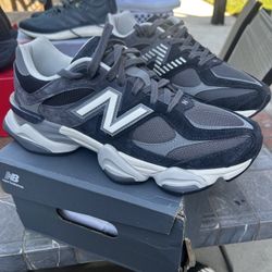 New Balance 9060 Gray/Black Mens Shoes