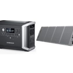 Dabbsson DBS2300 Portable Power Station with 210W Solar Panel