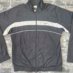 Nike Track Jacket Full Zip – Men’s Small – Black/Gray – Great Condition