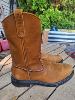 PREOWNED MENS REDWING COWBOY BOOTS