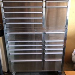 Tool Box With Tools 