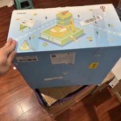 2-Tier Large Puzzle Race Car Track Set for Kids 3-5, Puzzle Tracks Car Play Set, Race Tracks Toys for Toddler Boys 3 4 5 6 Year Old, Birthday Gifts fo