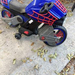 Spider man  6v kids Motorcycle