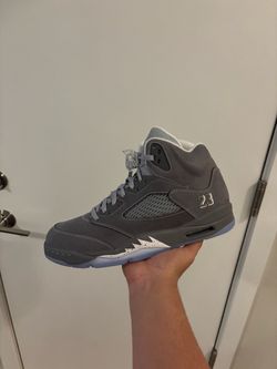 Jordan 5 wolf grey