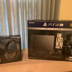 PS4 Last Of Us 2 Limiting Edition Console