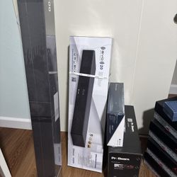 8k LG Projector with 100” Projector Screen