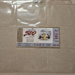 1989 Indianapolis 500 Ticket Stub
