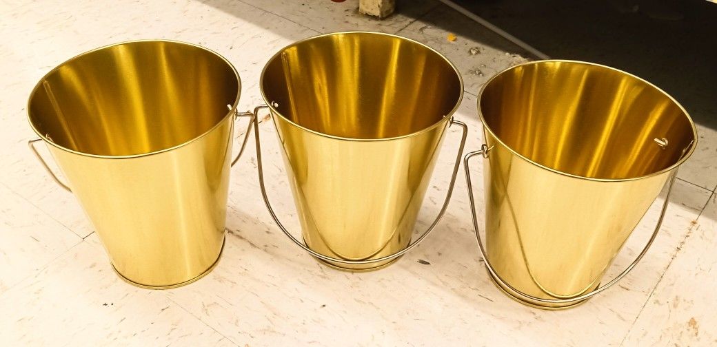 Gold Utensil Buckets-(3)