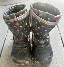 Polka Dot Kids Winter Boots