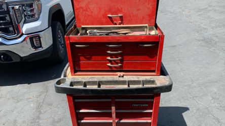 Craftsman  Tool Chest & Top Chest-Both Full of Tools