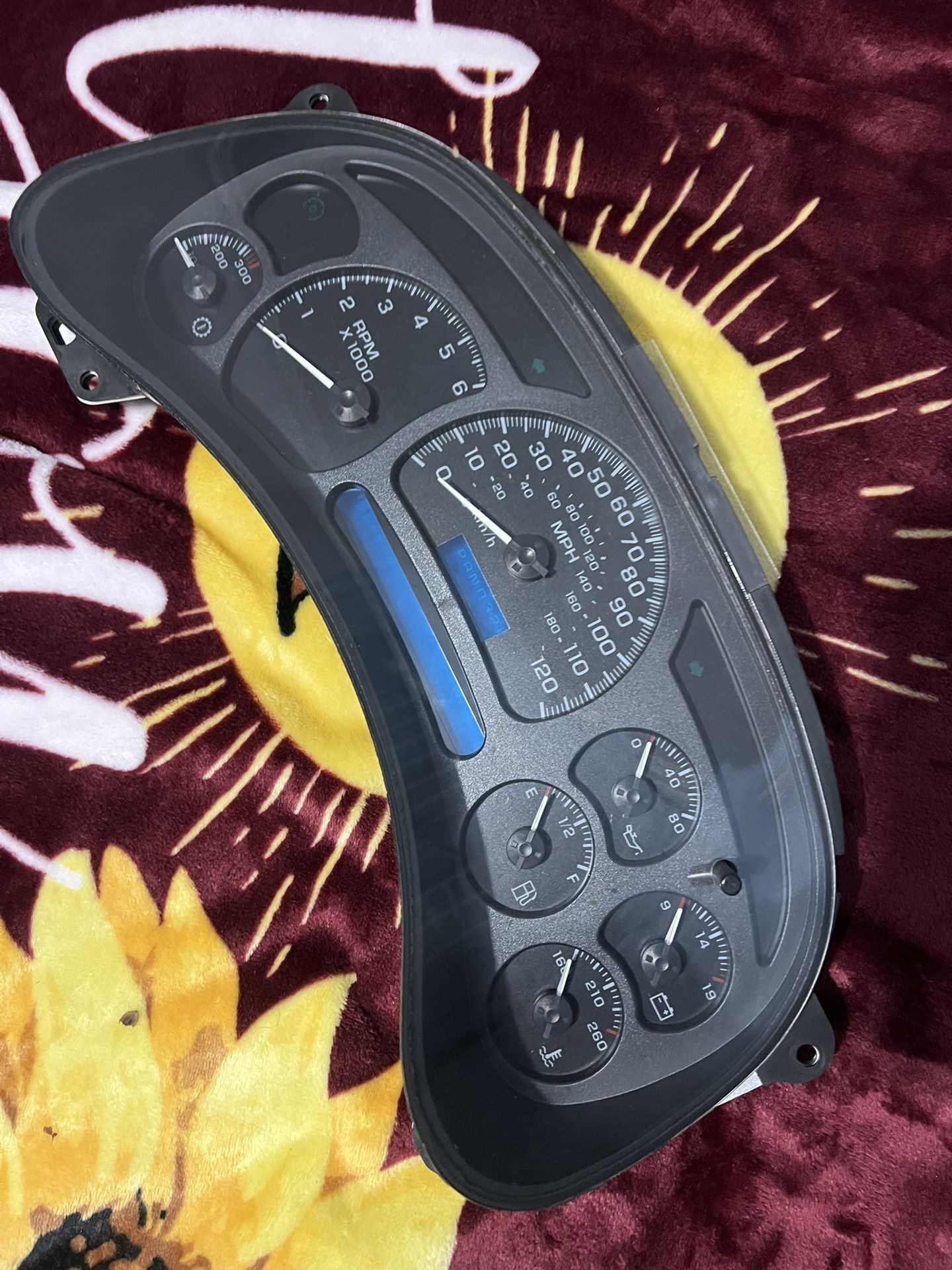 chevy 2003 trans temp cluster