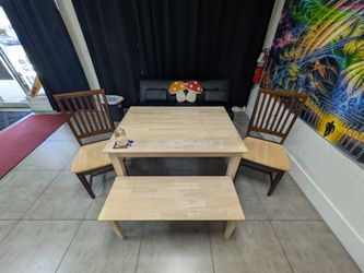 Authentic Wooden Table