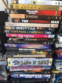 DVDs $0.75 each ASAP excellent condition and Title’s you will love to add to your collection