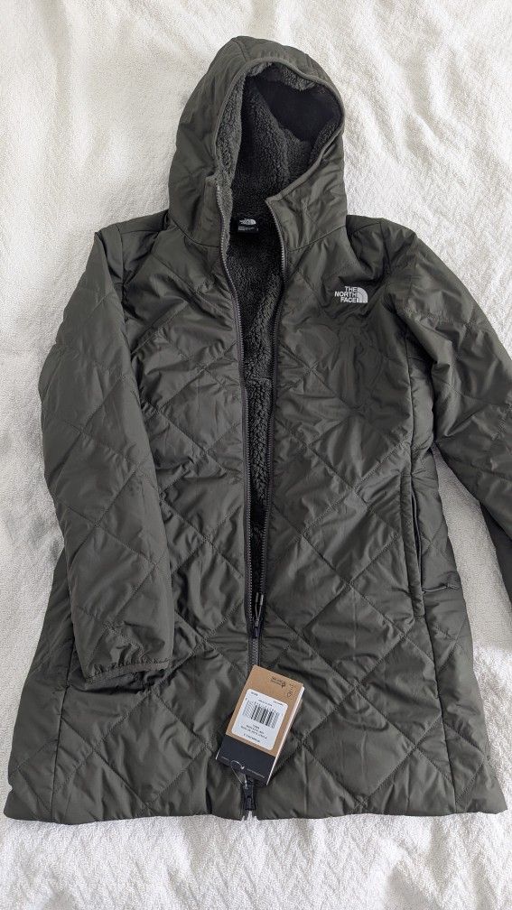 NEW North Face Quilted Down Parka-Small