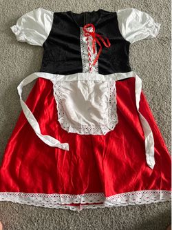 Halloween Little red riding hood costume size 14/16 girls