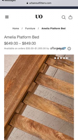 Urban Outfitters Amelia Platform Bed For Sale In Brooklyn Ny
