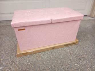 New pink Ottoman
