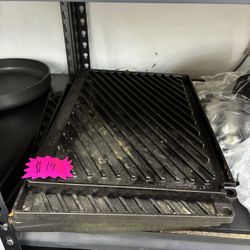Cast Iron Grill Griddle Plates