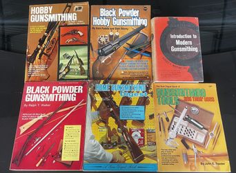 Gunsmithing Book Collection – Tools, Black Powder, Modern Repair