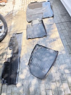 3rd Generation Lexus Rx weather tech mats front , 2nd and cargo