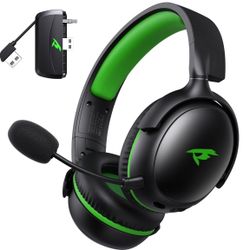 Wireless Gaming Headset For XBOX Series X|S|One, PC, PS5, PS4, Mac, Switch, Gaming Headphones With 2.4GHz, Bluetooth 5.4, 53MM 3D Stereo Sound, 60H Ba