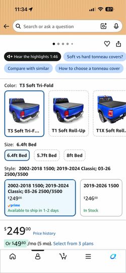 RAM bed cover