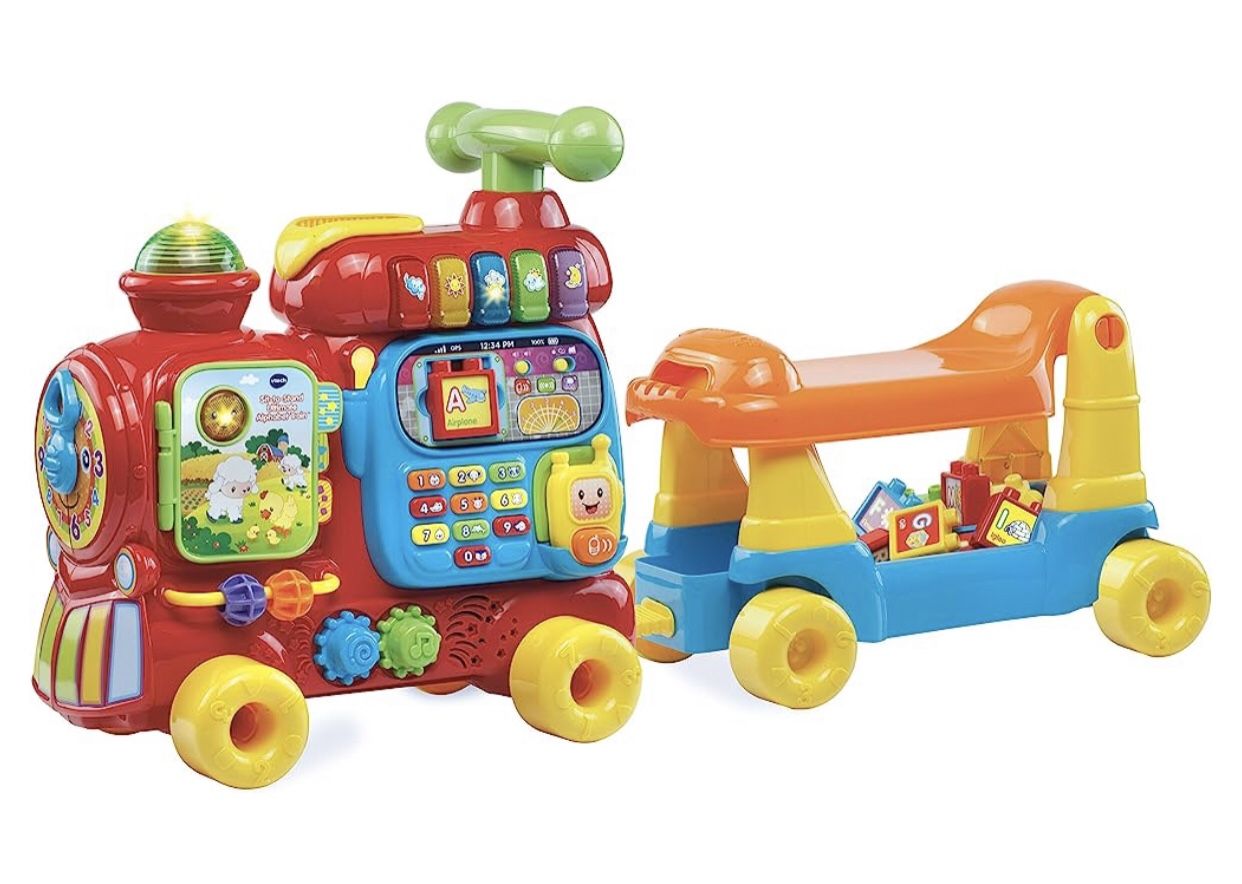 VTech Sit-to-Stand Ultimate Alphabet Train - Red Kids Baby Toy