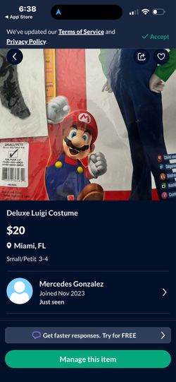 Mario Costume