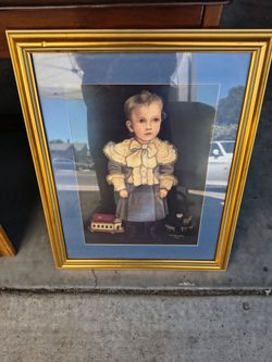 Beautiful framed lithograph