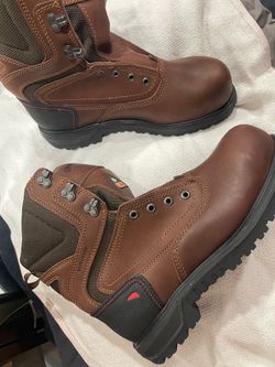 Red wings work boots