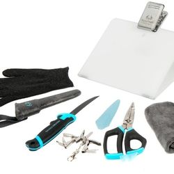 Realtree 6 Piece Angler Combo Fishing Pliers and Tool Kit