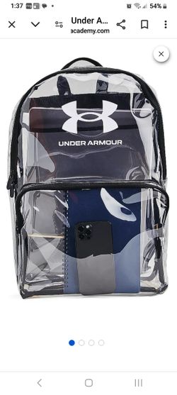 Clear under armour backpack hotsell